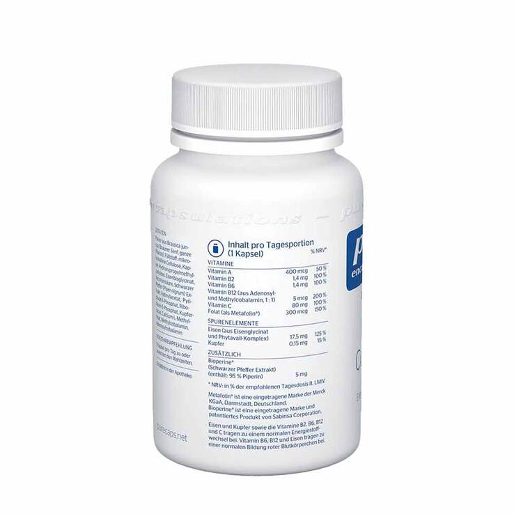 Pure Encapsulations Eisen Complex Kapseln, 60 St