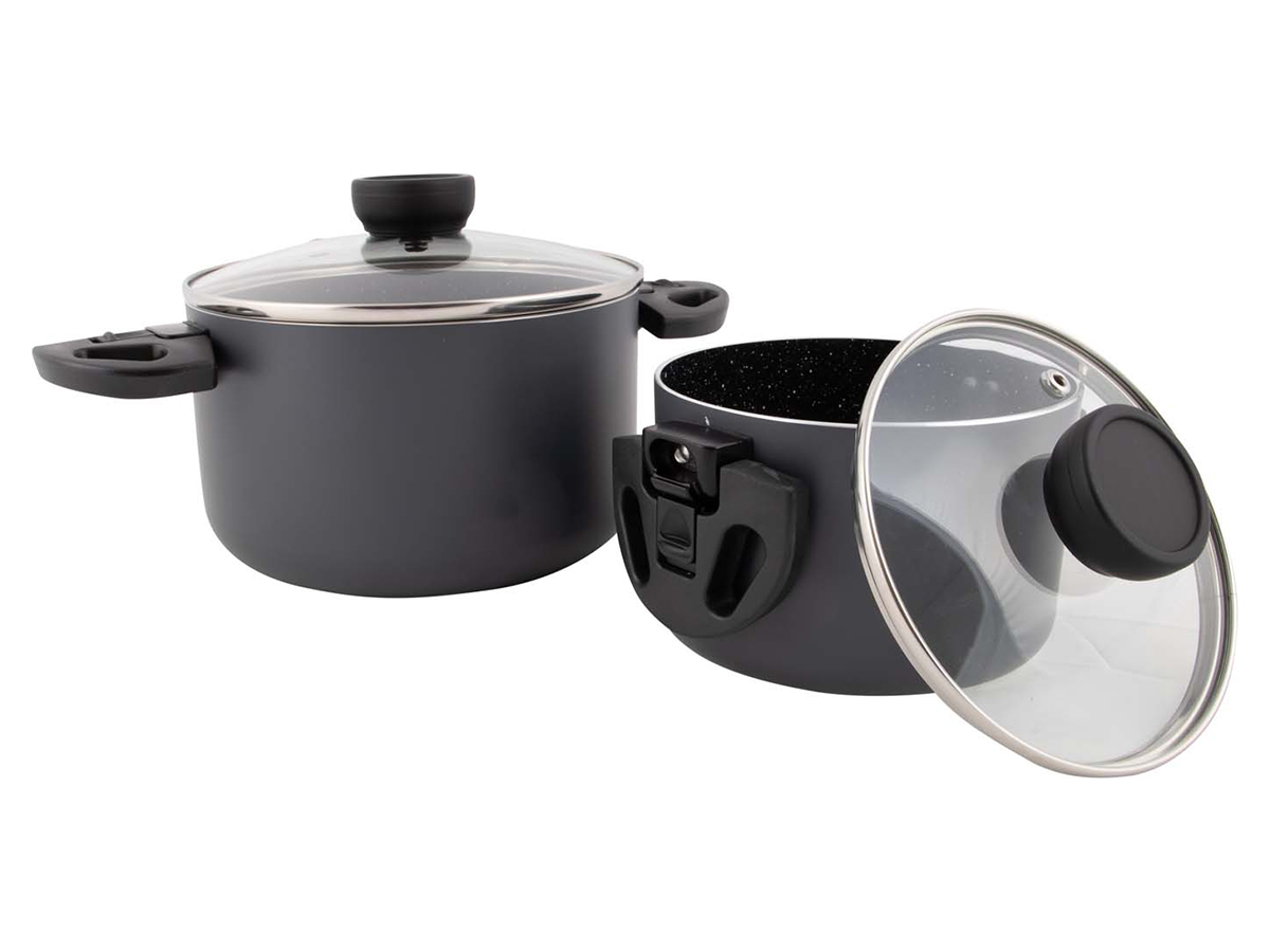 Bo-Camp Twist Compact 2-delige pannenset