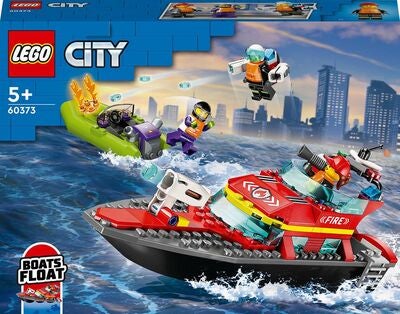 LEGO City Fire 60373 Brannvesenets redningsbåt
