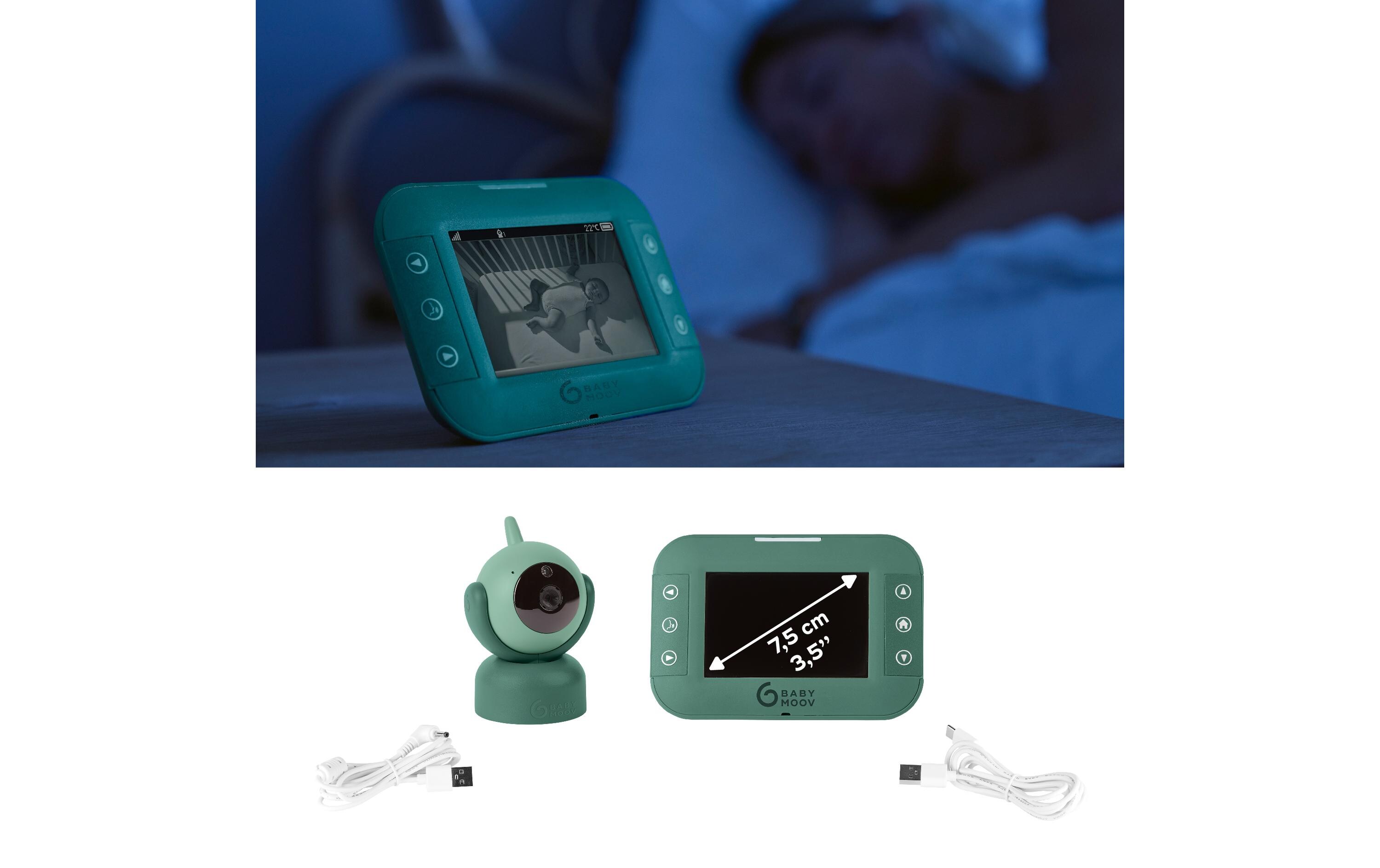 Babyphone YOO TWIST mit Kamera<br>Babyphone mit 360° drehbarer und neigbarer Kamera