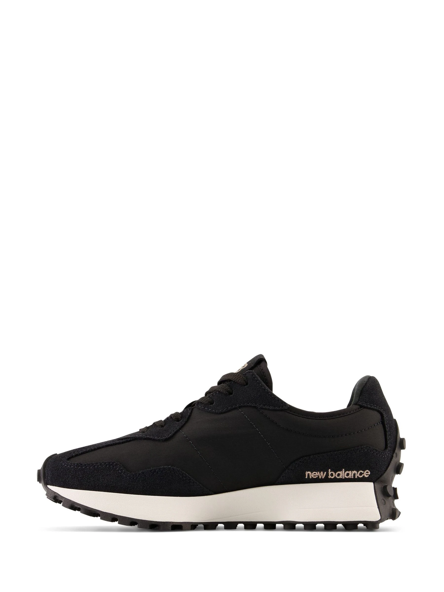 Zwart - New Balance 327 damessneakers