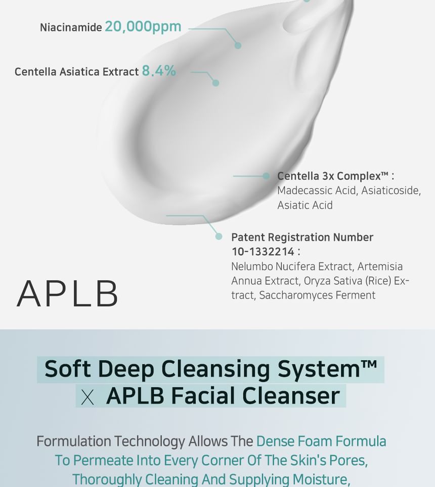 APLB - Glutathion Niacinamide Gezichtsreiniger Set
