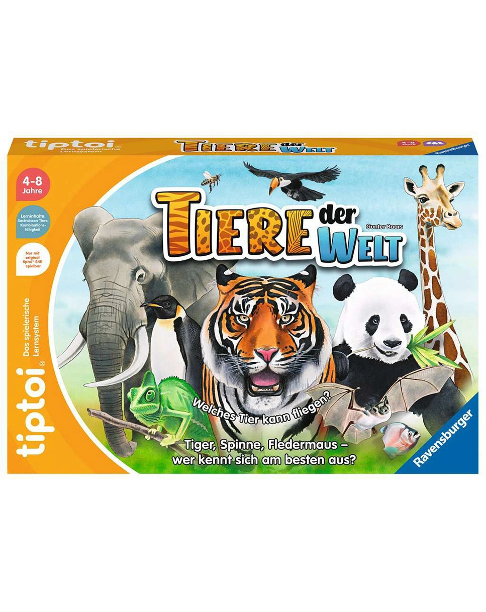 Lernspiel tiptoi® TIERE DER WELT