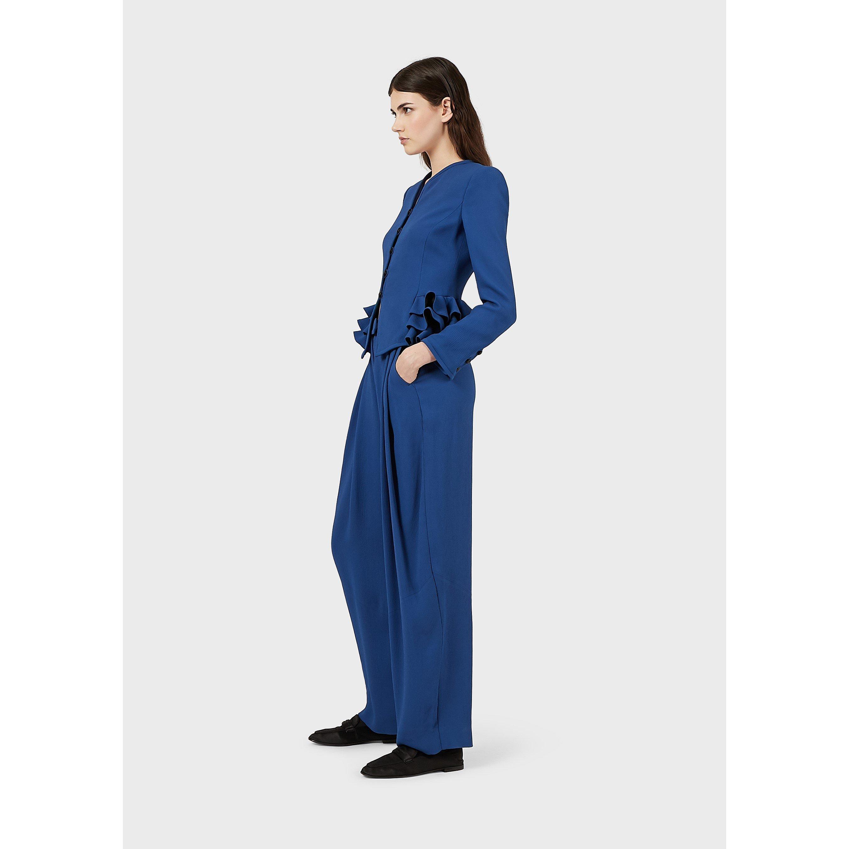 Emporio Armani Wide Leg Trousers