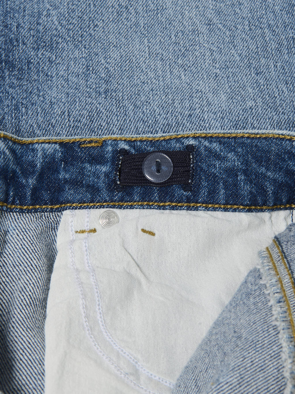 ONLY regular wide leg jeans medium blue denim