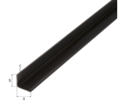 Stalen hoekprofiel 20x20x3 mm, 3 m