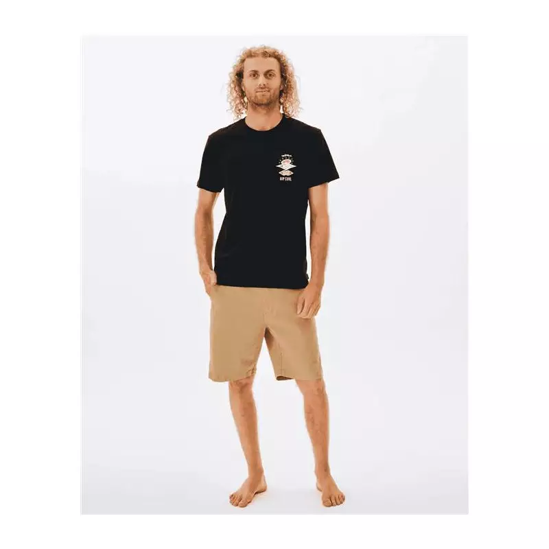 Teeshirt RIPCURL Search Icon Tee Black