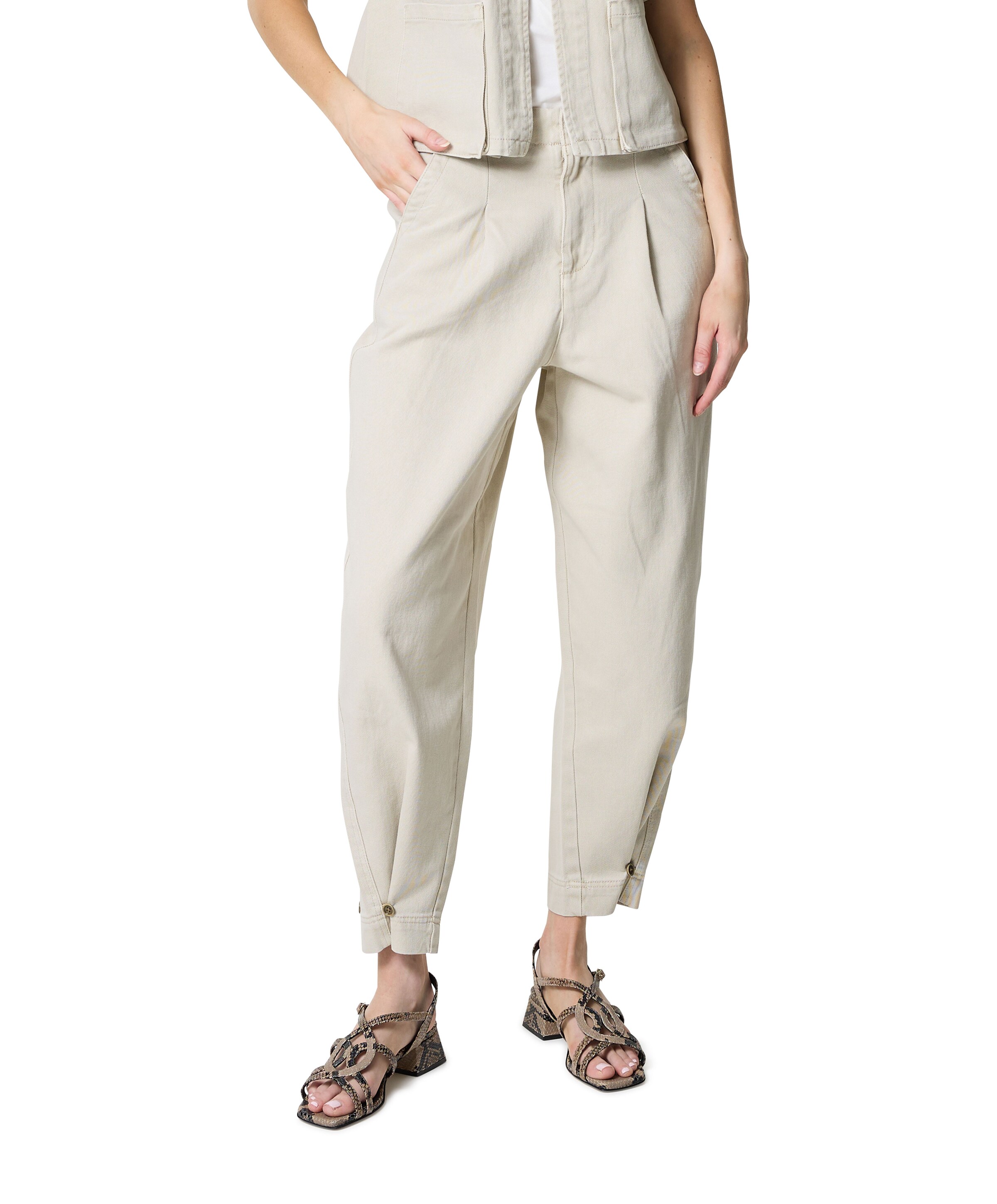 Aimée the Label dames jeans beige