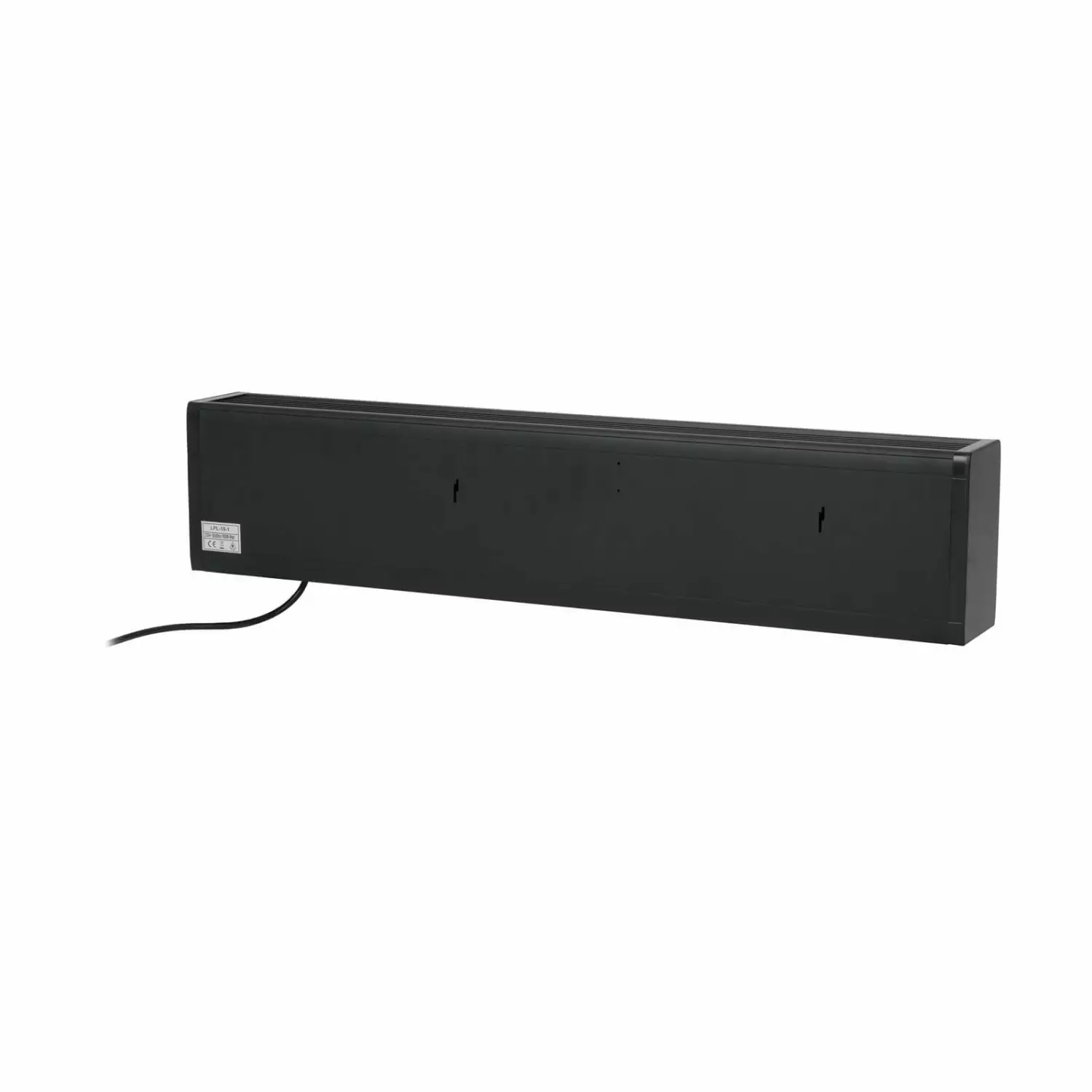 EUROM Alutherm Baseboard 1000 Wi-Fi Black Convectorkachel - 1000W - 40m3