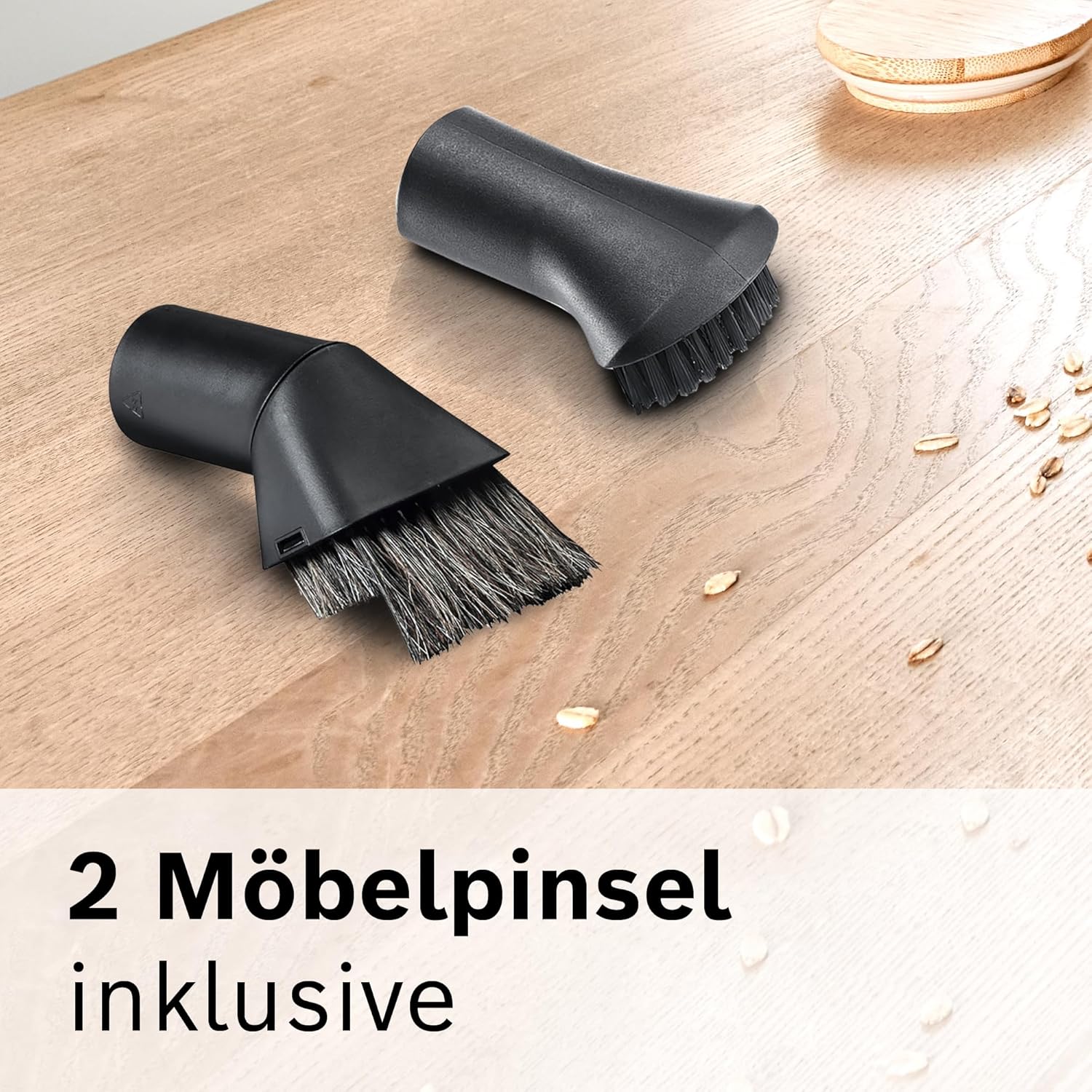Bosch Staubsauger mit Beutel Serie 8 BGL8XALL, Testsieger, ideal für Allergiker, Hygiene-Filter, 10 Jahre Motorgarantie, Hartbodendüse, XXL-Polsterdüse, langes Kabel, Made in Germany, 650 W, schwarz