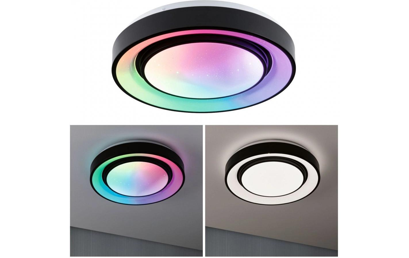 Deckenleuchte LED Rainbow mit RegenbogeneffektDimmbare Wohnraumleuchte