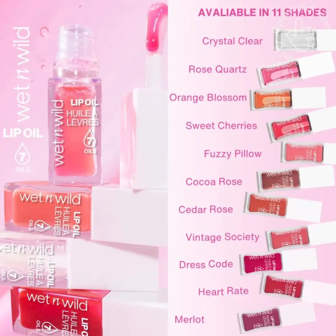Lip Oil Merlot Glass