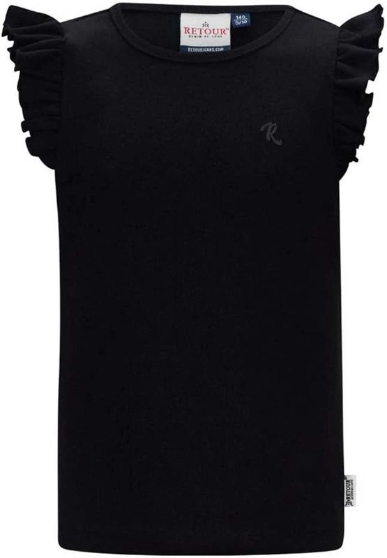 Retour meisjes t-shirt - Zwart