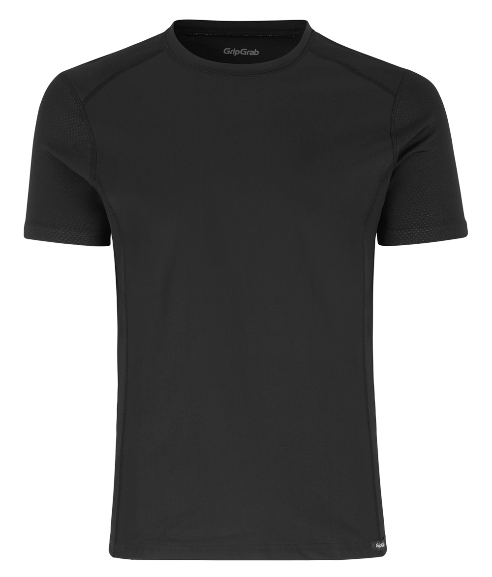 GripGrab Baselayer med Vindafvisende Front Sort