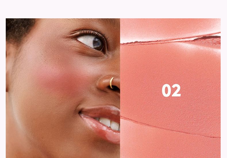 Pudaier - Matte Cream Blush - 9 kleuren