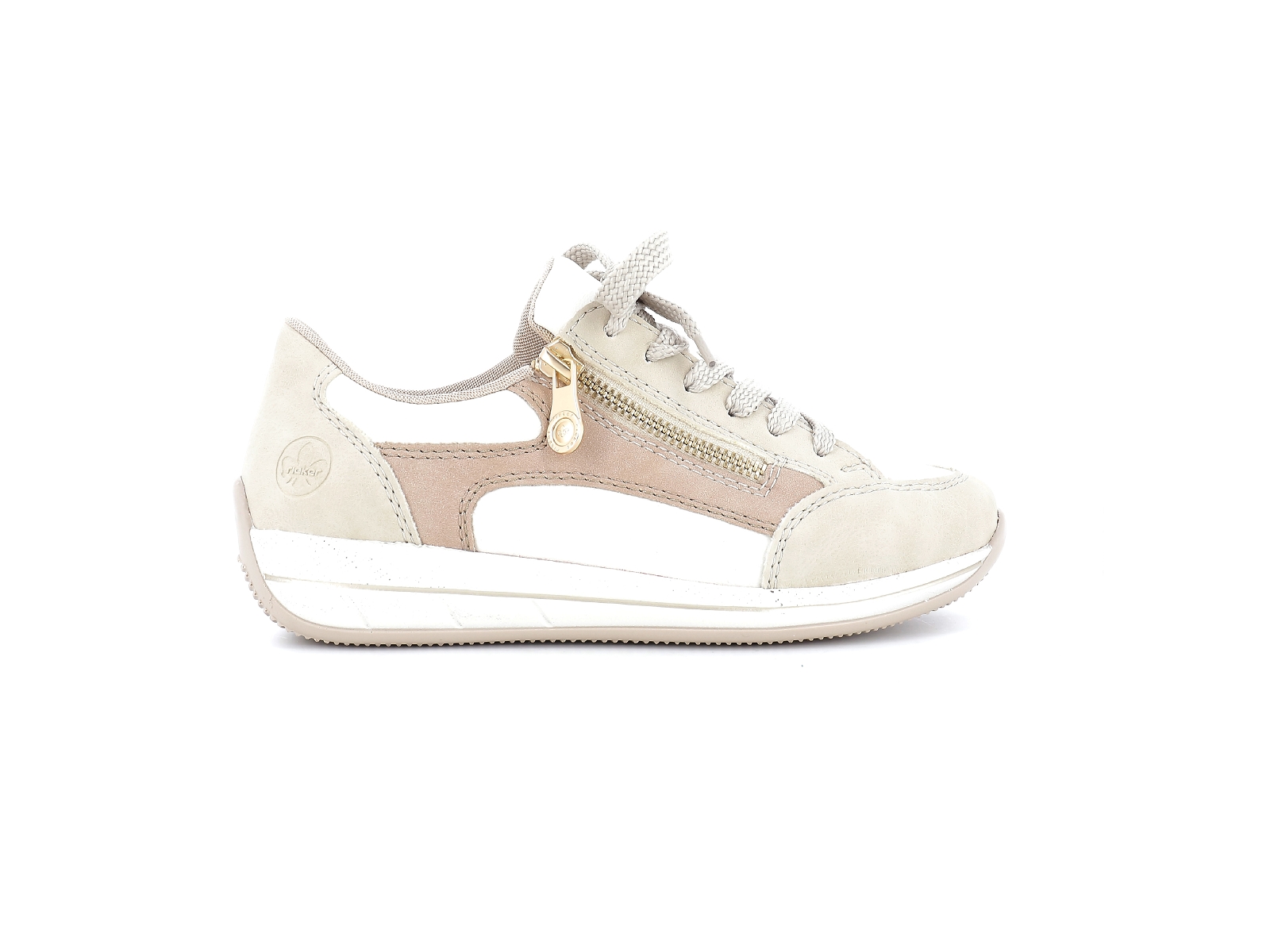 Rieker-N1127 Synthétique Multi Beige