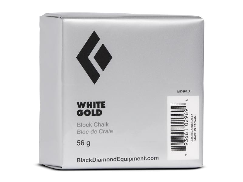 Black Diamond White Gold Block Chalk Klettermagnesium