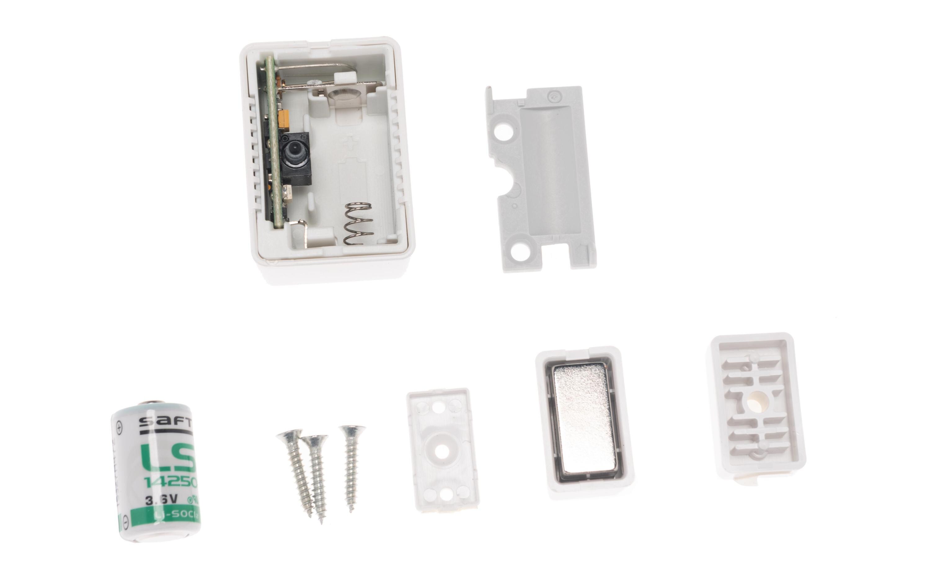 Öffnungsmelder FUMK50020W Secvest, Terxon Weiss<br>Funk Mini-Öffnungsmelder