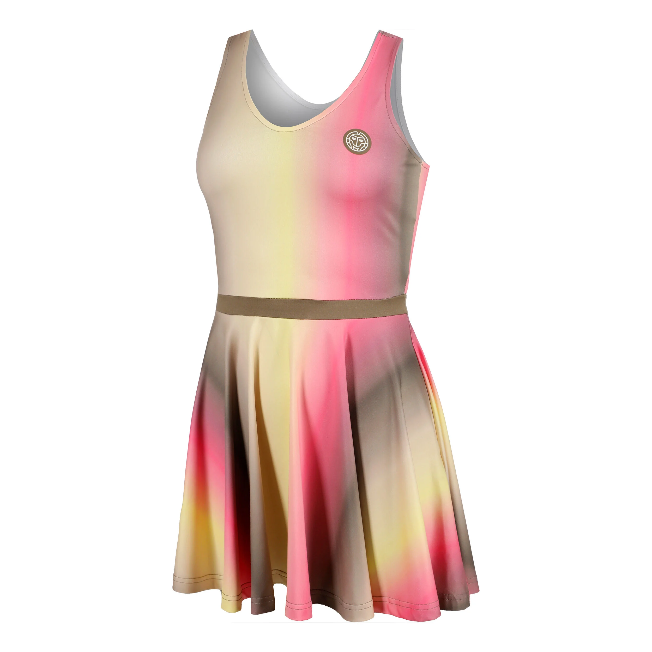 BIDI BADU Spectrum Robe Femmes - Marron , Jaune