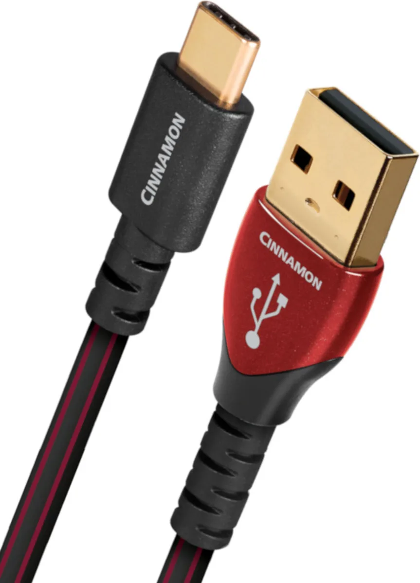 Audioquest Cinnamon USB A vers USB-C (1,5 m) Câbles USB