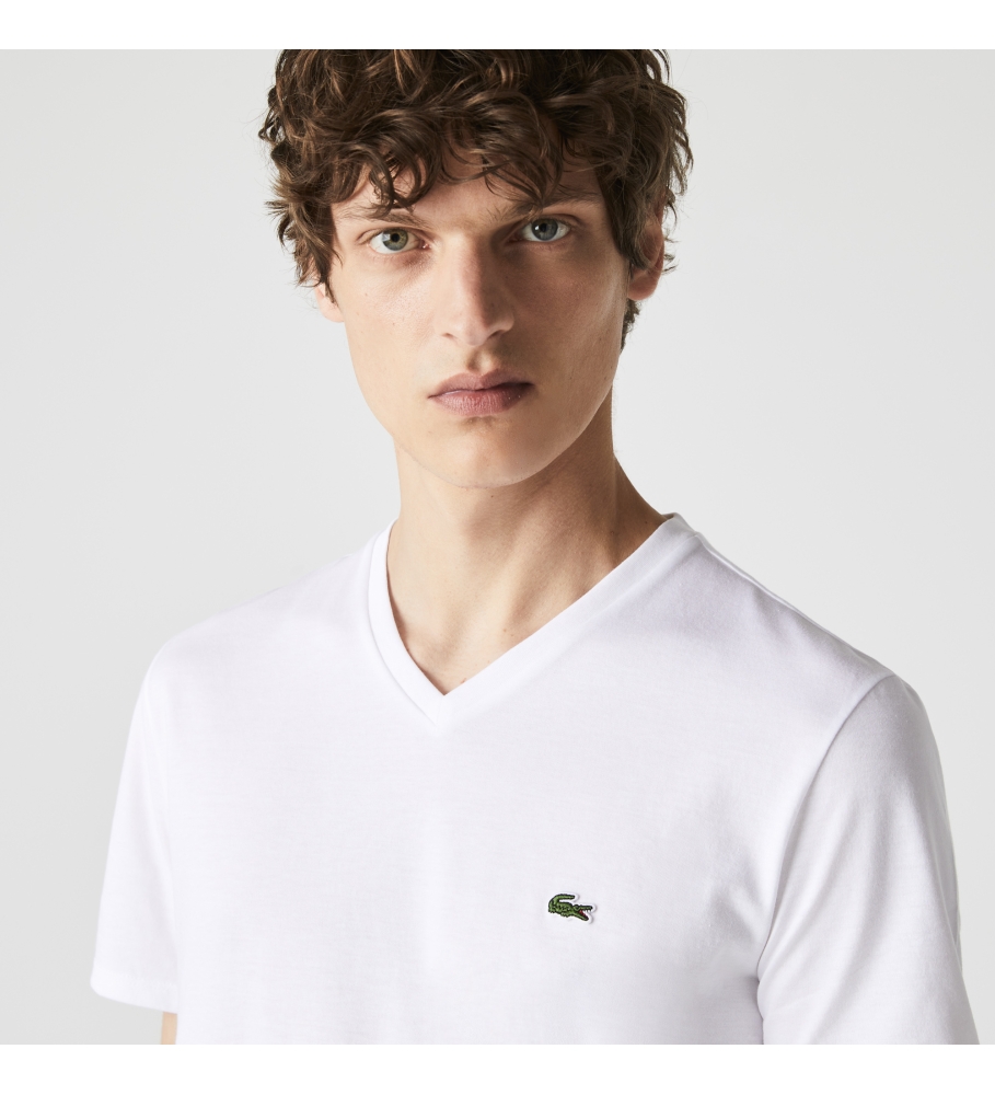 Camiseta Lacoste Pima Branca