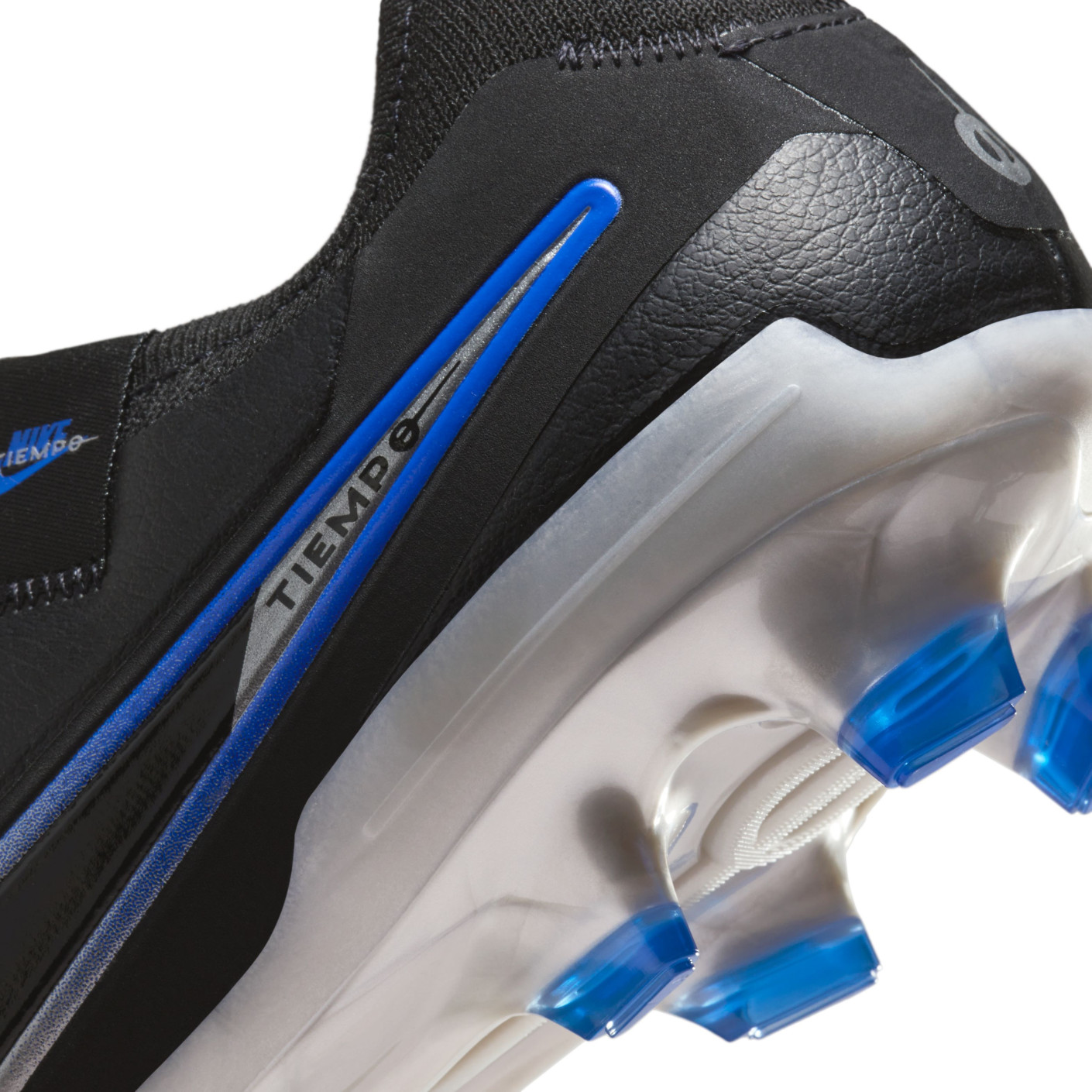 Nike Tiempo Legend 10 Pro Gras Voetbalschoenen (FG) Zwart Blauw