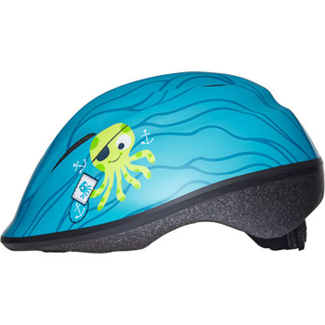 CSI Cykelhjelm 46-53 cm - blå m. blæksprutte