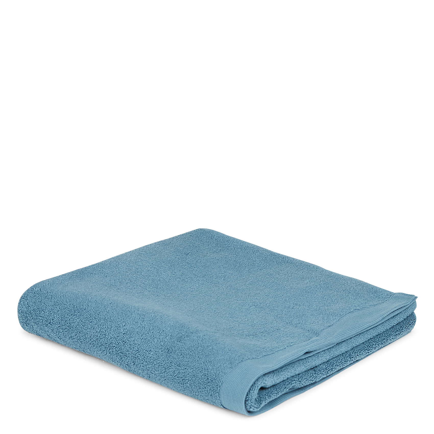 Serviette de douche en coton | Bleu