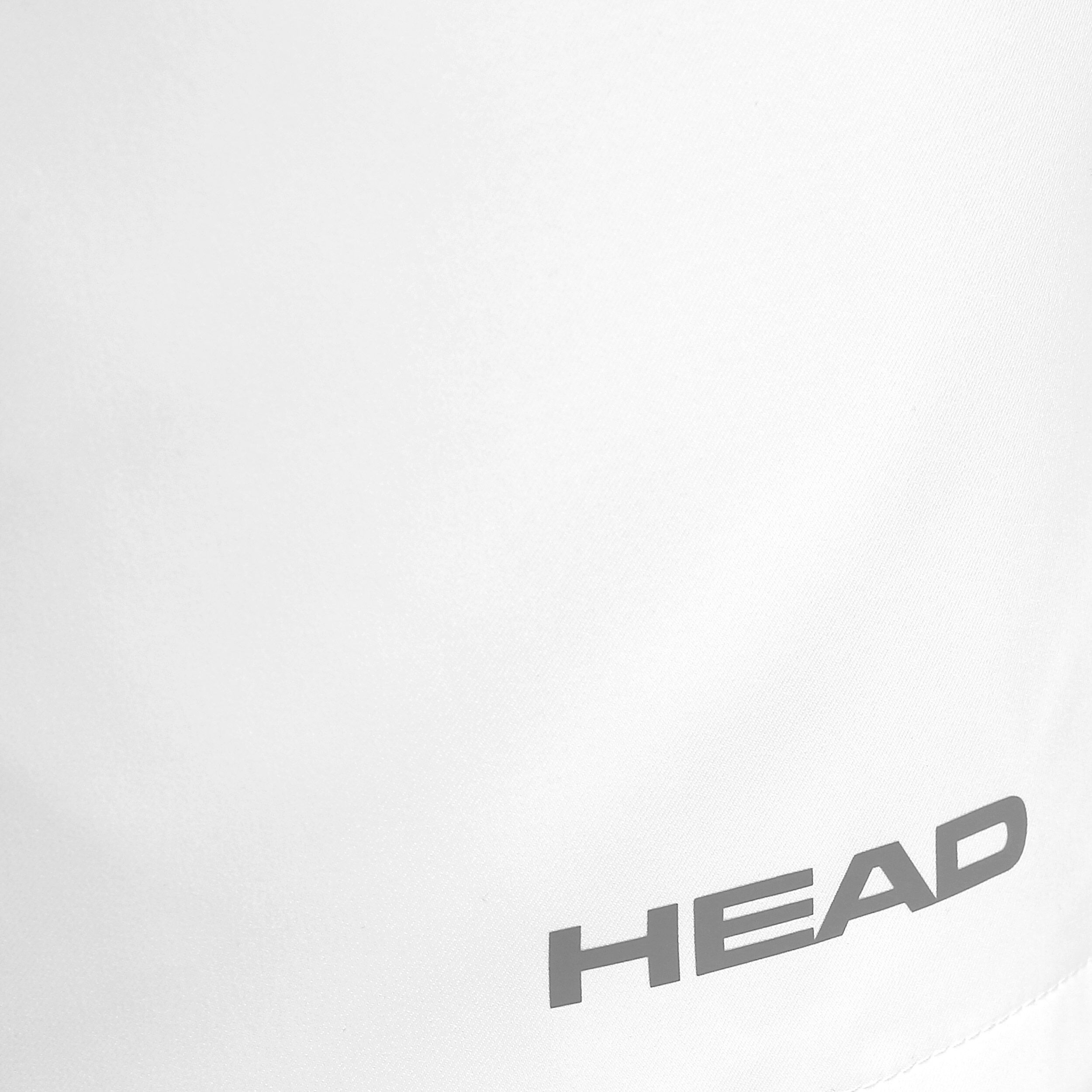 HEAD Club 9in Shorts Hommes - Blanc , Argent
