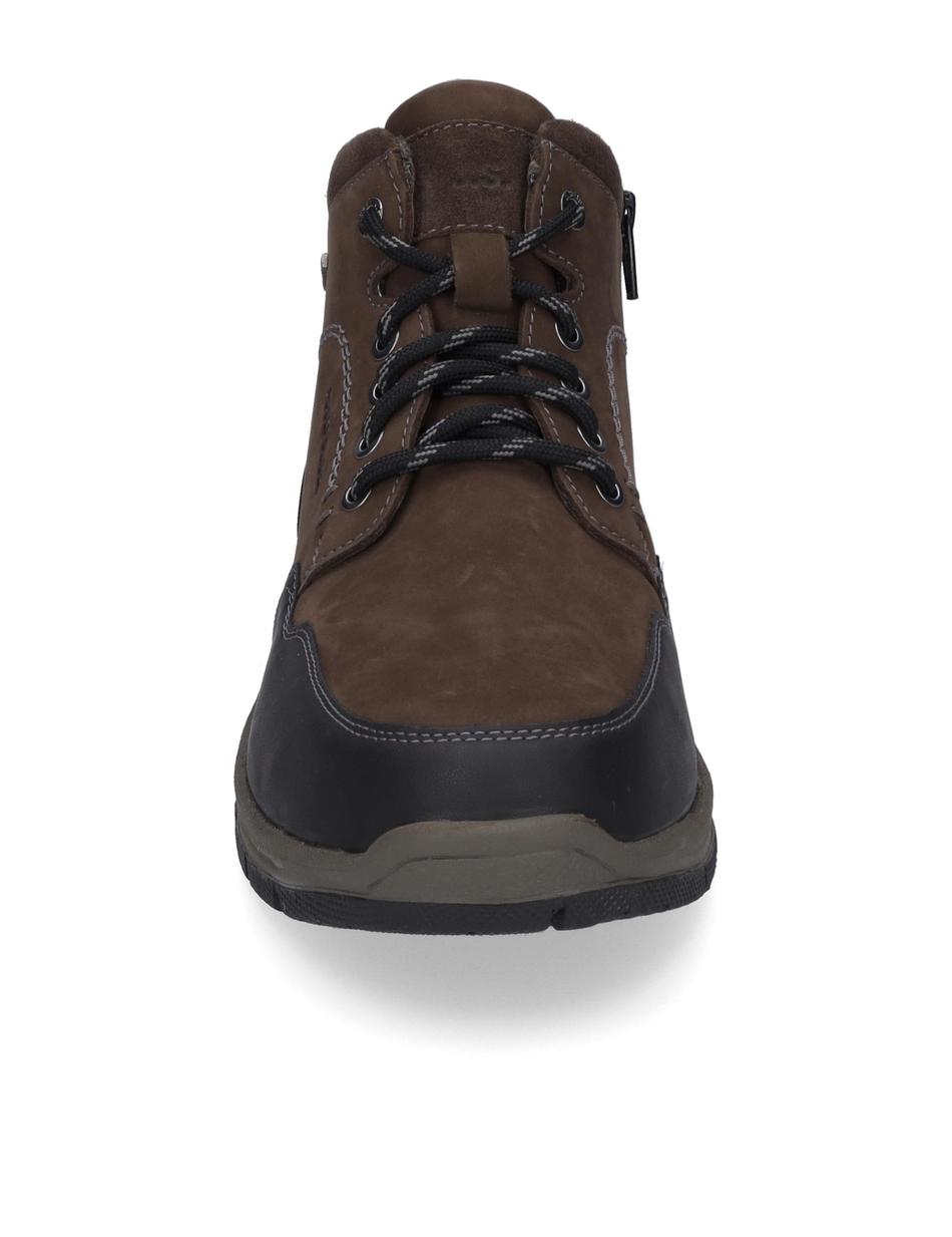 Stiefelette Lenny 52, braun-kombi
