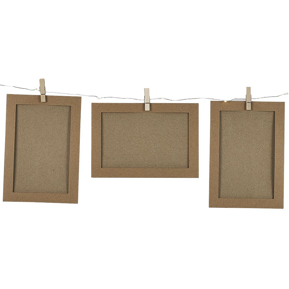 Guirlande lumineuse à LED porte photo 160  cm