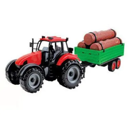 Idena Traktor mit Anhänger, 1 Stück, 4-fach sortiert