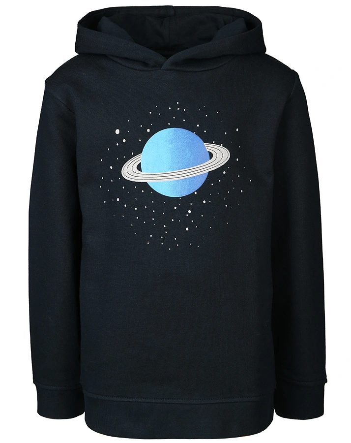 Kapuzen-Sweatshirt PLANET in dunkelblau