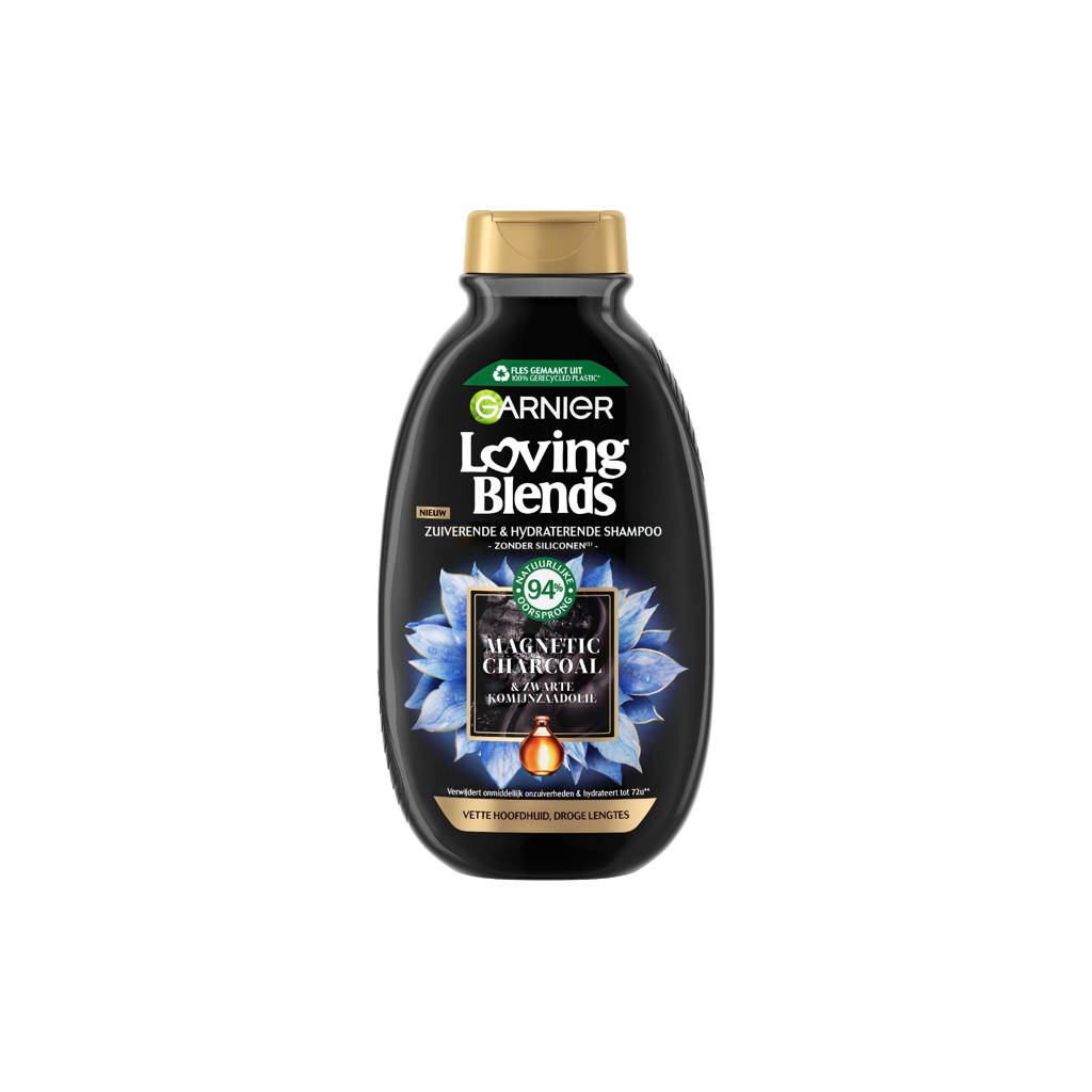 Magnetic Charcoal shampoo - 300 ml - 6 stuks - voordeelverpakking