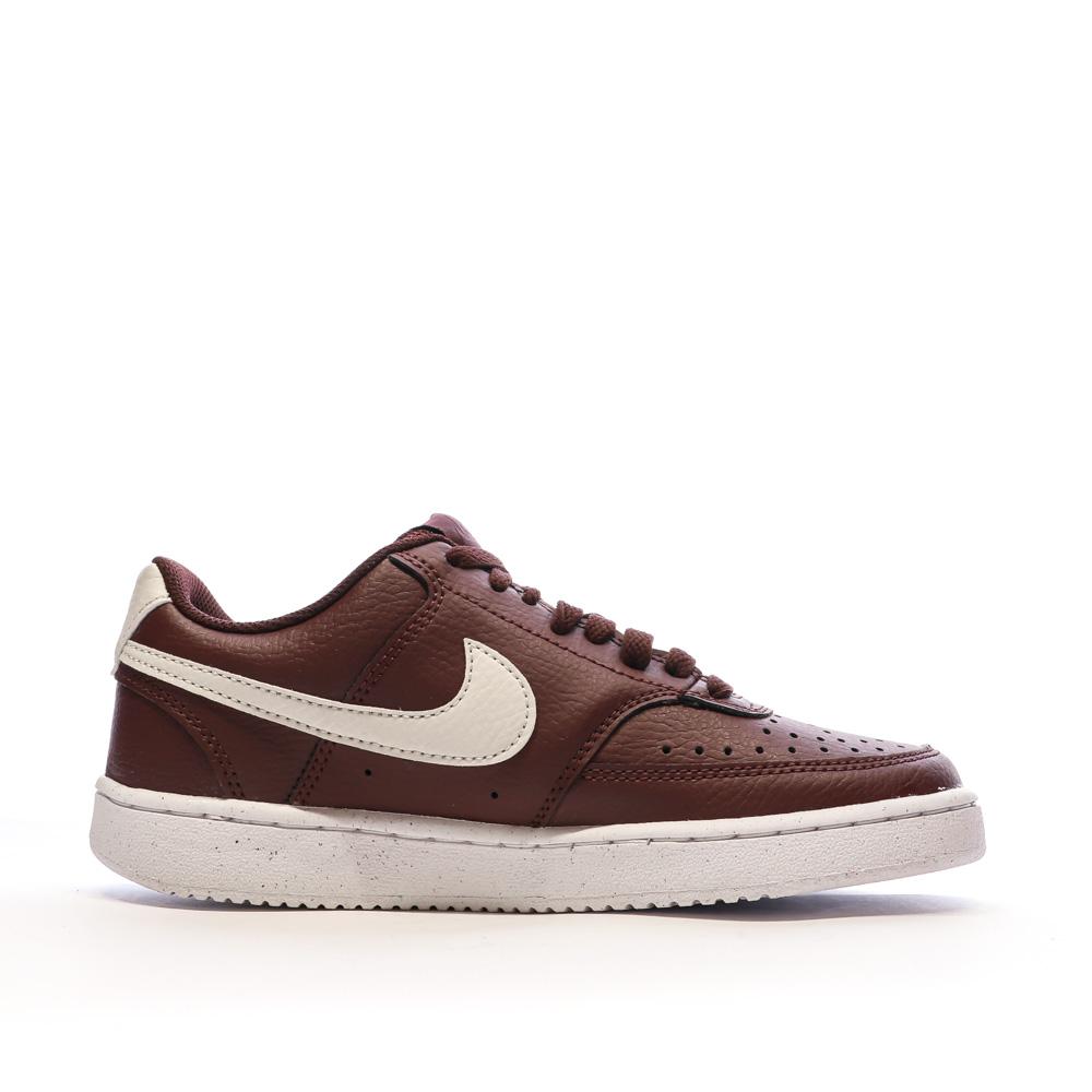 Nike Baskets Bordeaux Femme Nike Court Vision
