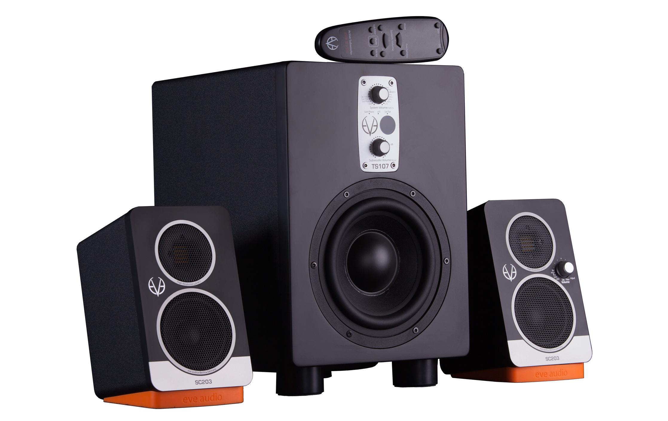 Studiomonitore SC203 Set<br>Aktives 2-Wege Monitor-Paar