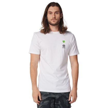 T-Shirt manches courtes Fox FOX X KAWI PREM SS TEE II - Blanc