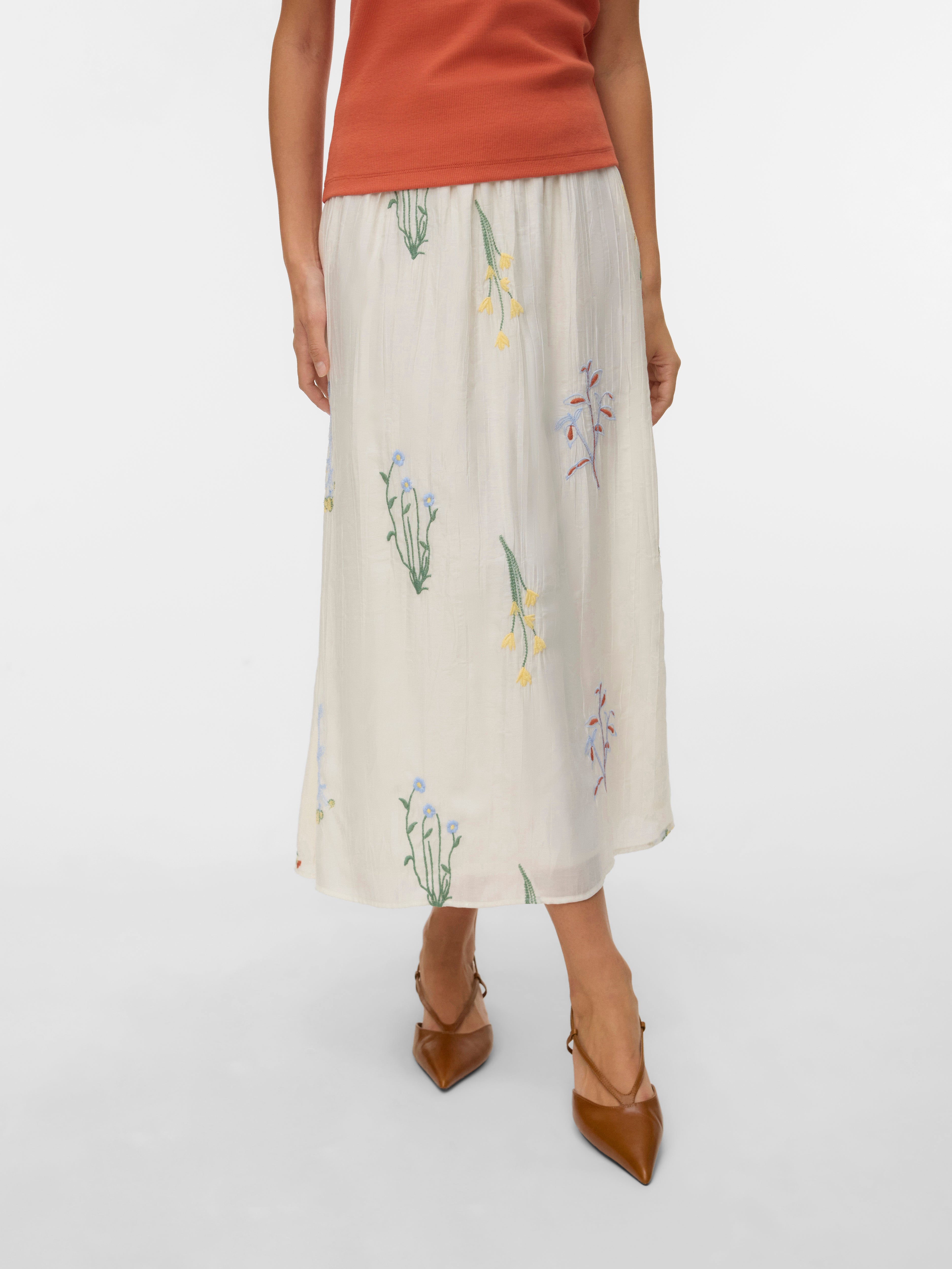 VMLINA High waist Midi-rok