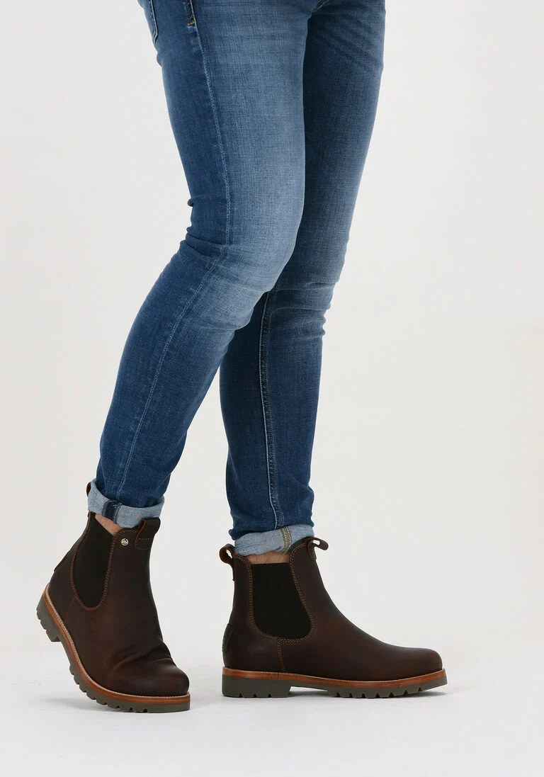 PANAMA JACK bruine panama jack chelsea boots burton igloo