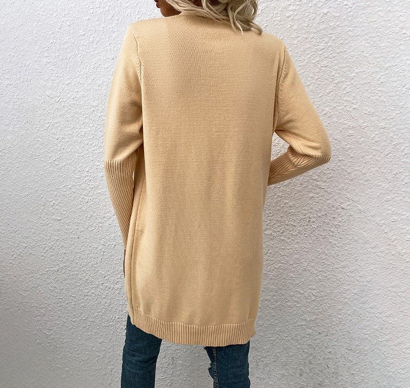 Pinkkus - Open-front effen vest