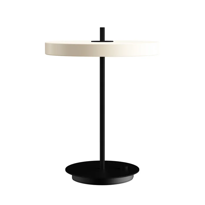 Umage - Asteria LED-Tischleuchte, Ø 31 x H 41,5 cm, schwarz / weiss (Sonderedition)
