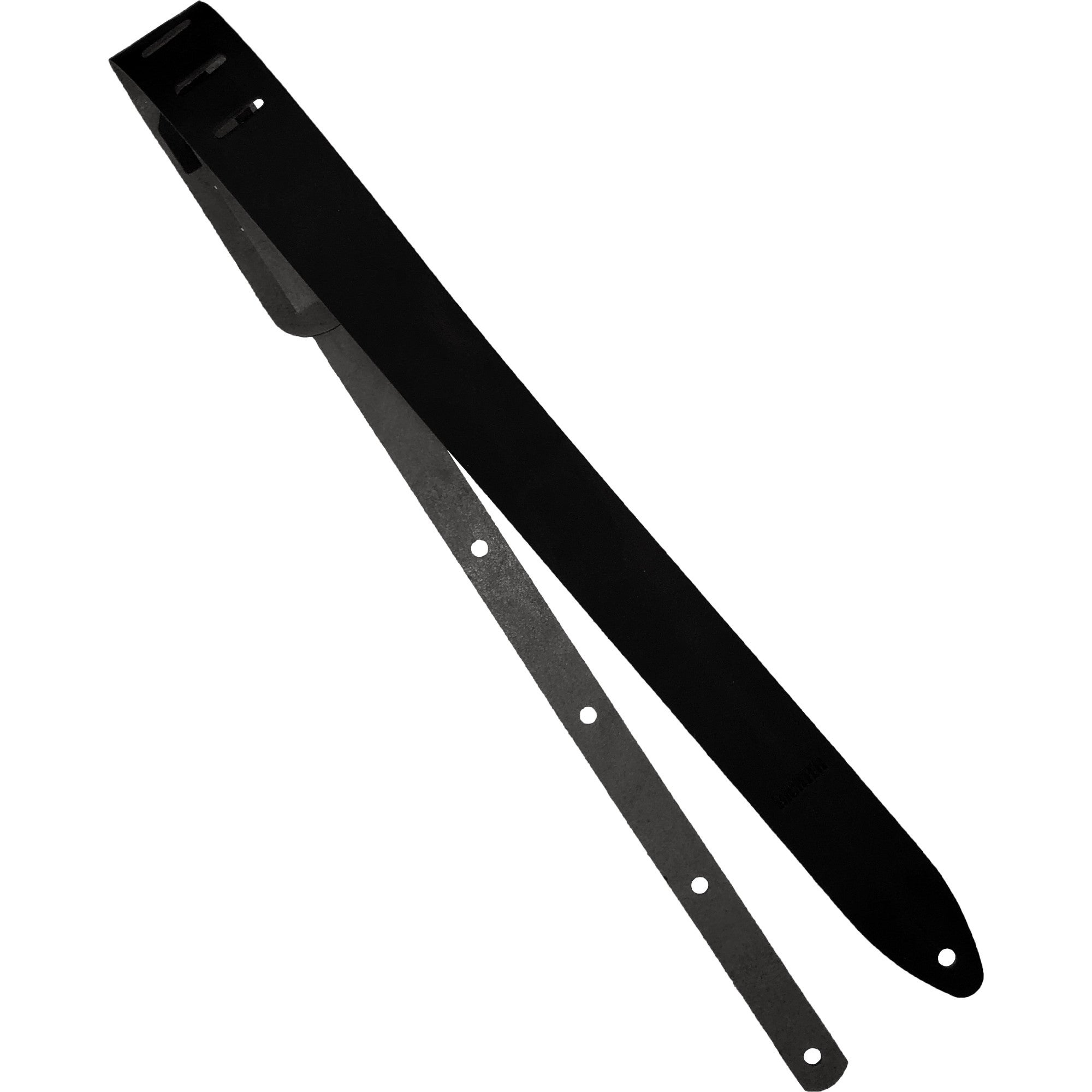 Richter 1618 Waxy Suede Black draagband voor ukelele