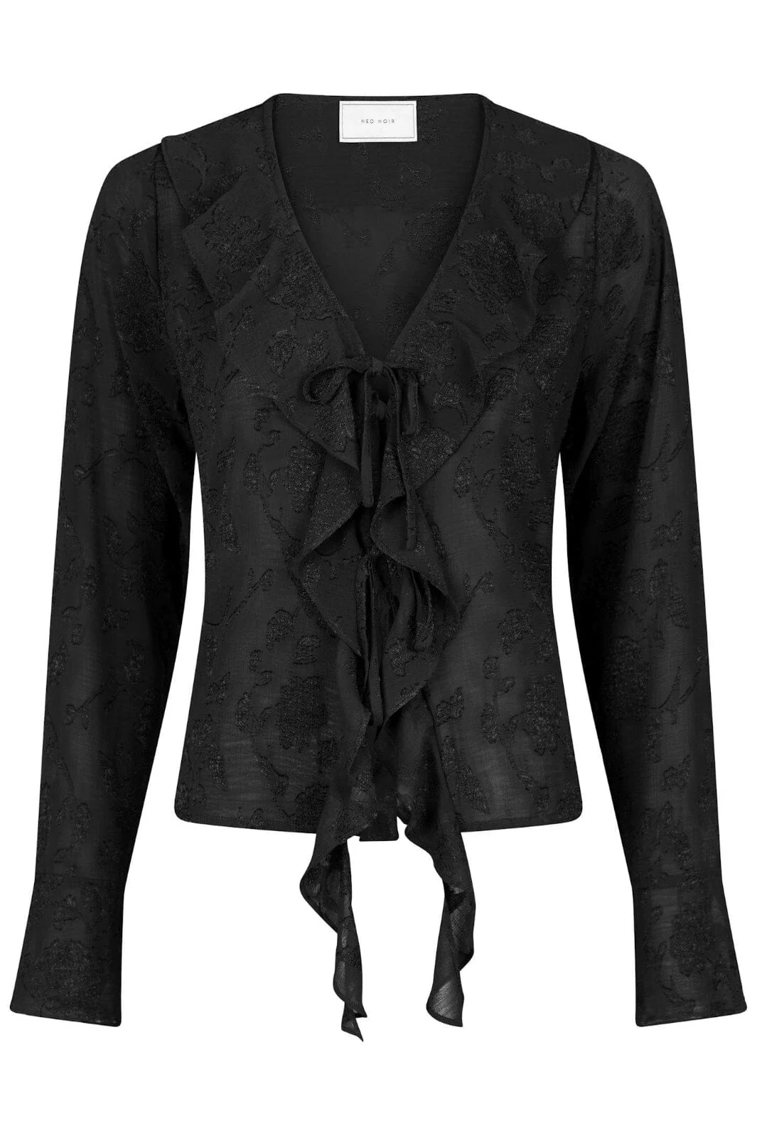 Neo Noir Anika Burnout Blouse 162555