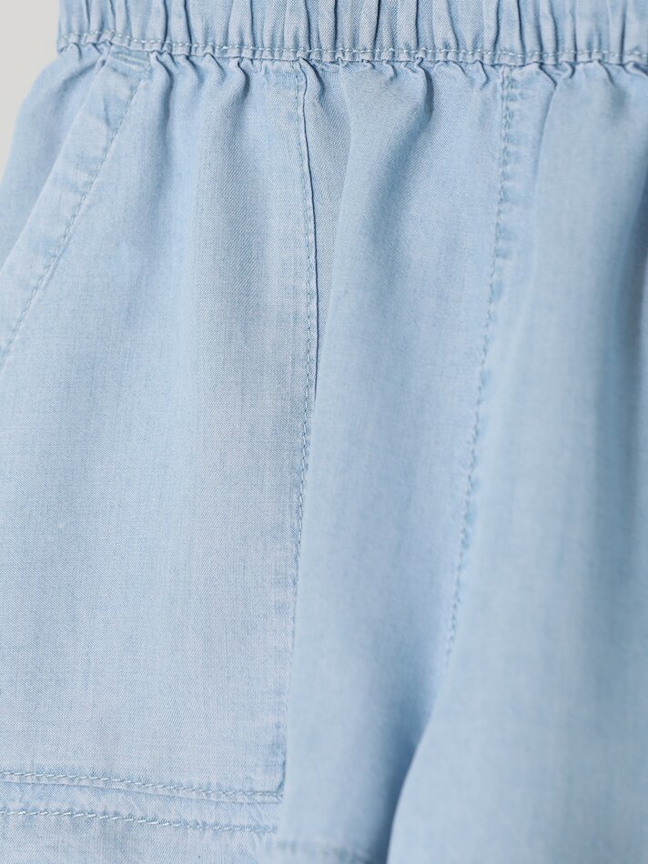 Shorts jeans leves - Turquesa