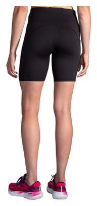 Cuissard court Brooks Source Run 8inch Noir Femme