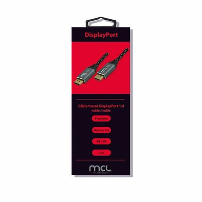 MCL - cordon display 8k 1,4 male / male 2m