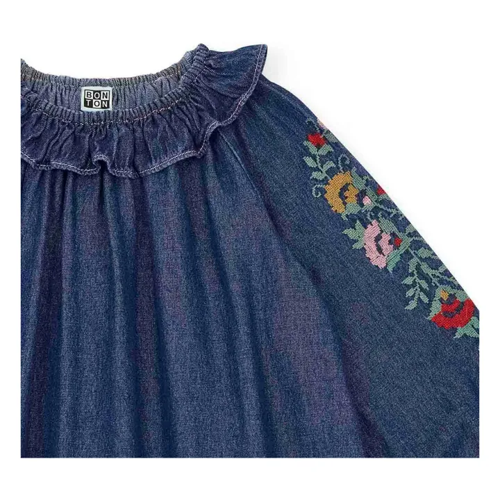 Bonton Robe Daria | Bleu