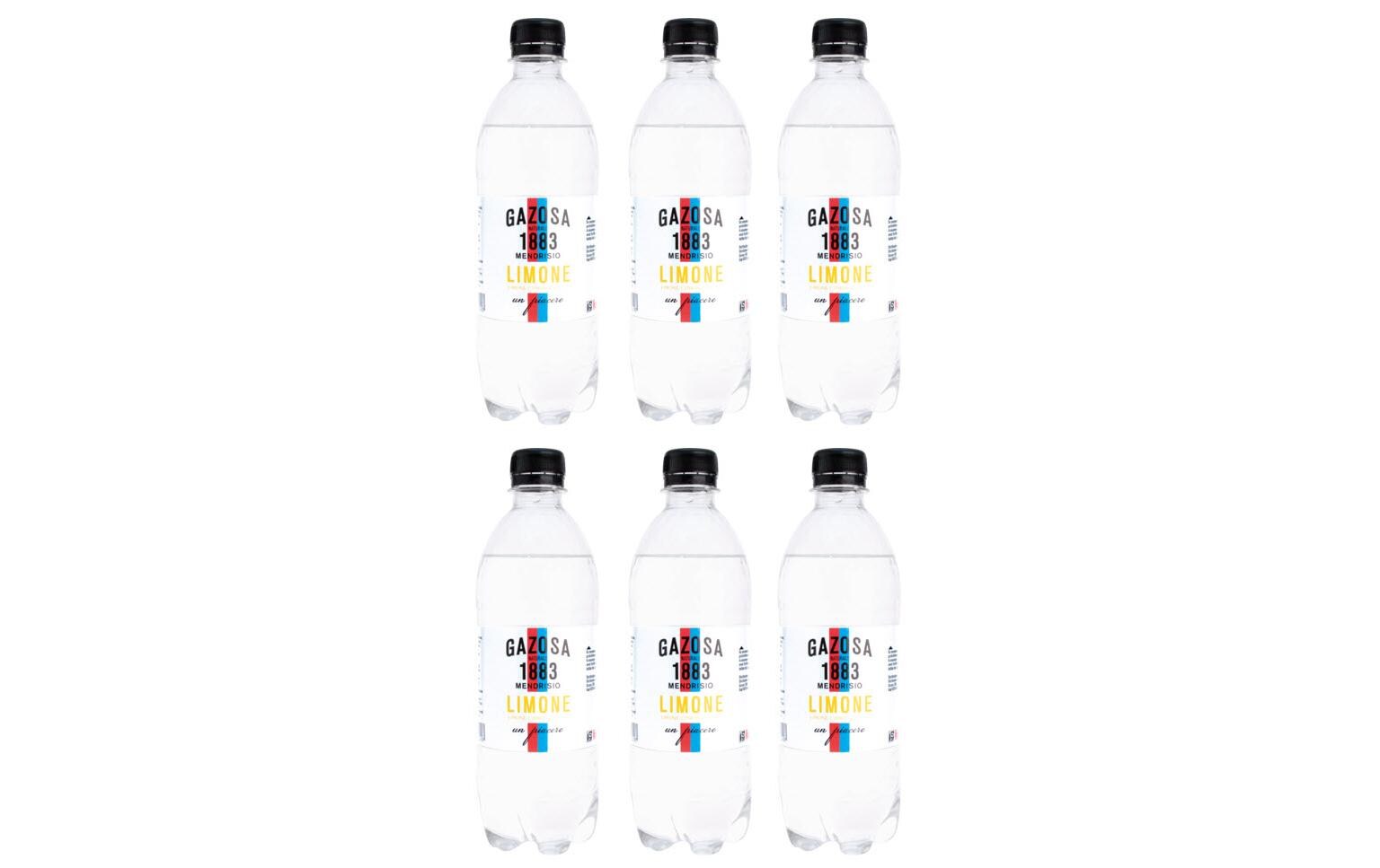 Soft-Drinks Limonade Zitrone 6 x 0.5 lPrickelndes Erfrischungsgetränk mit Zitronenaroma