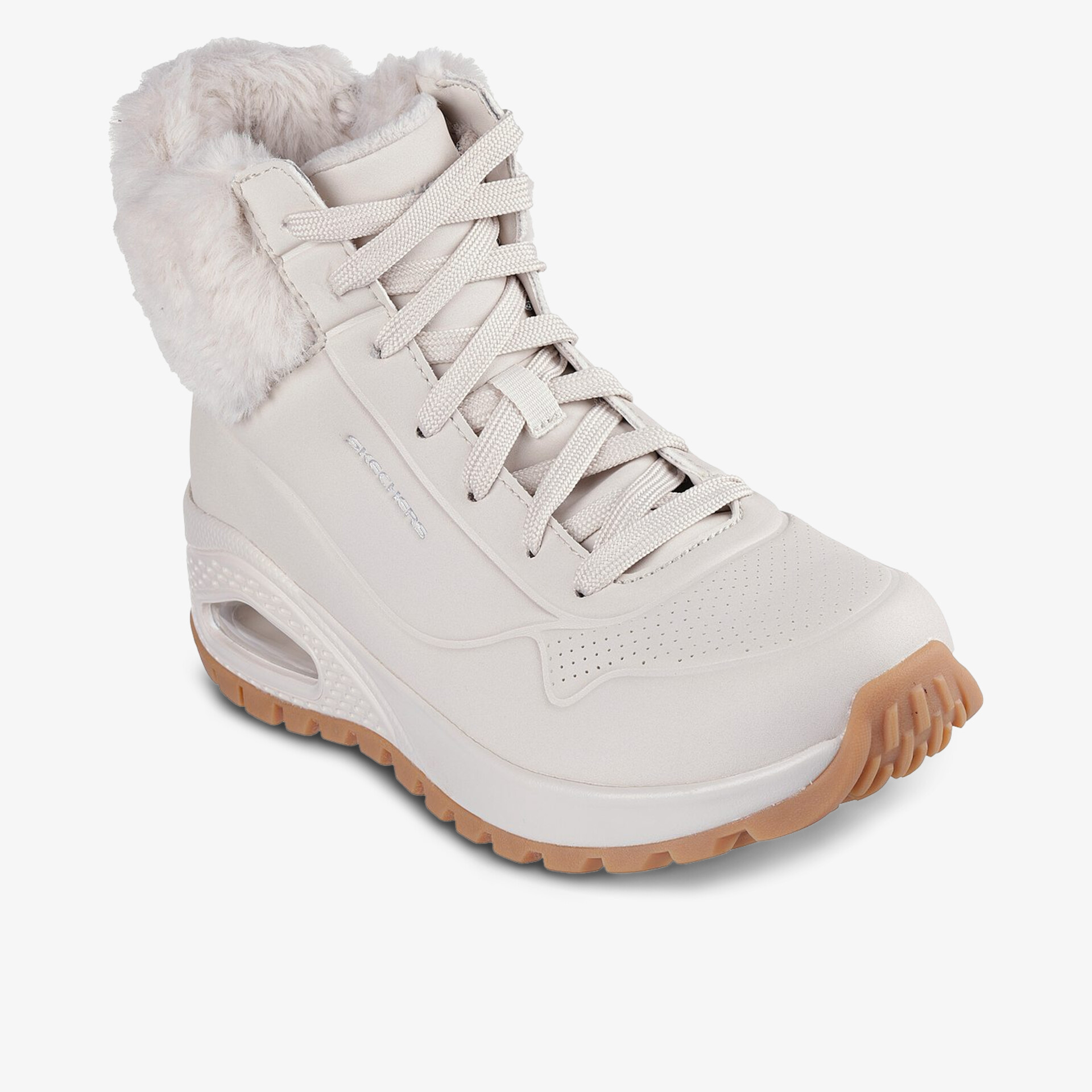 SKECHERS UNO RUGGED FALL AIR Damen Winter Boots beige
