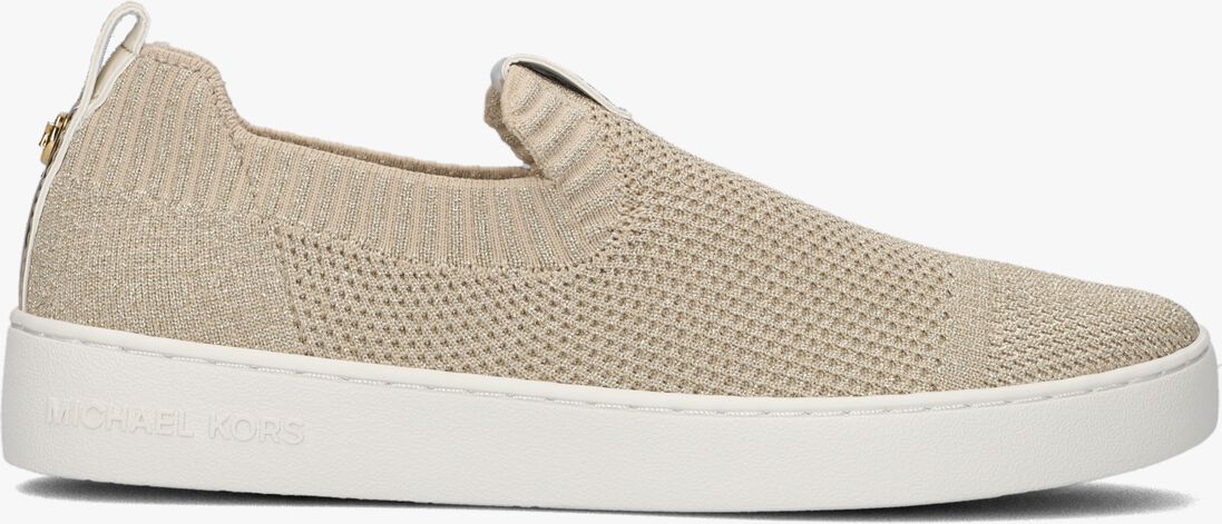 MICHAEL KORS gouden michael kors instappers juno knit slip on